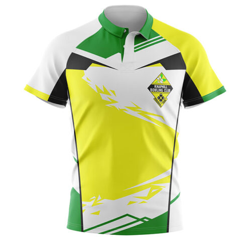 club bowls shirt design knaphill bc front