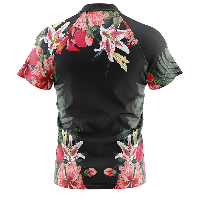 custom bowls shirt design bloom back