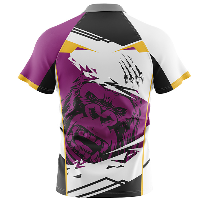 custom bowls shirt design primalgorilla back