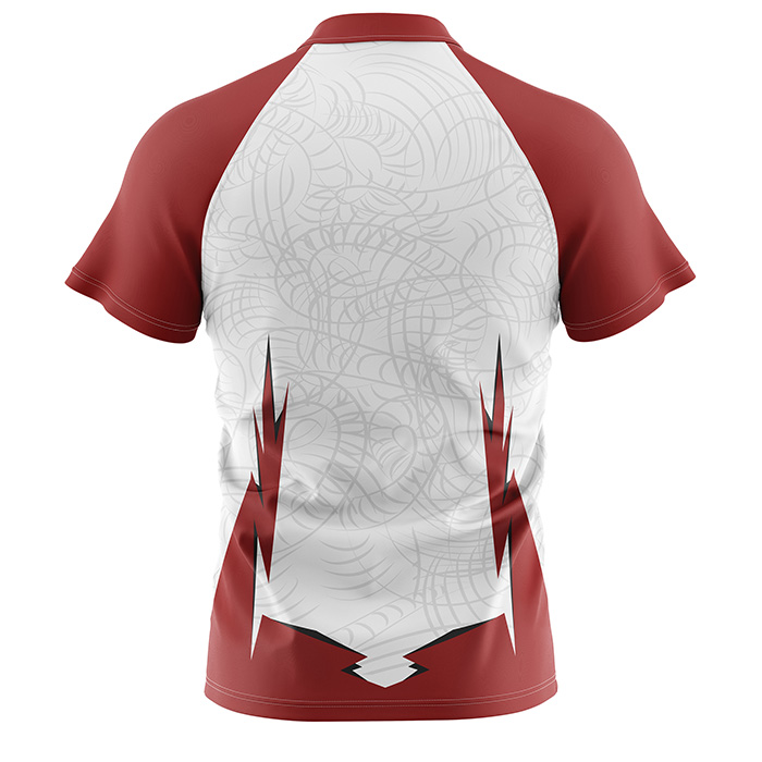 custom bowls shirt design spiral back